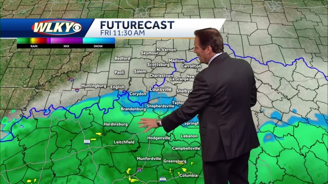 Rain chances return Friday - YouTube