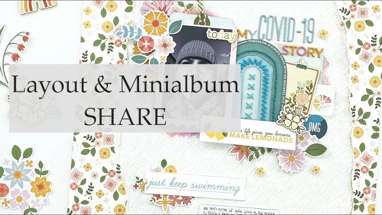 Layout and Mini Album Share - YouTube