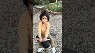 #zazuworld riding on a bee in the treehouse #mesquite #texas #solterra