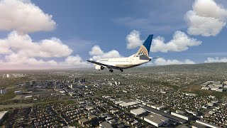 Boeing 737 | KLGB - KSJC | AP ILS Approach | Full Flight Aerofly FS 4 screenshot 3