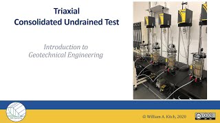 C-U Triaxial Soil Test, Part 1--Shear Testing