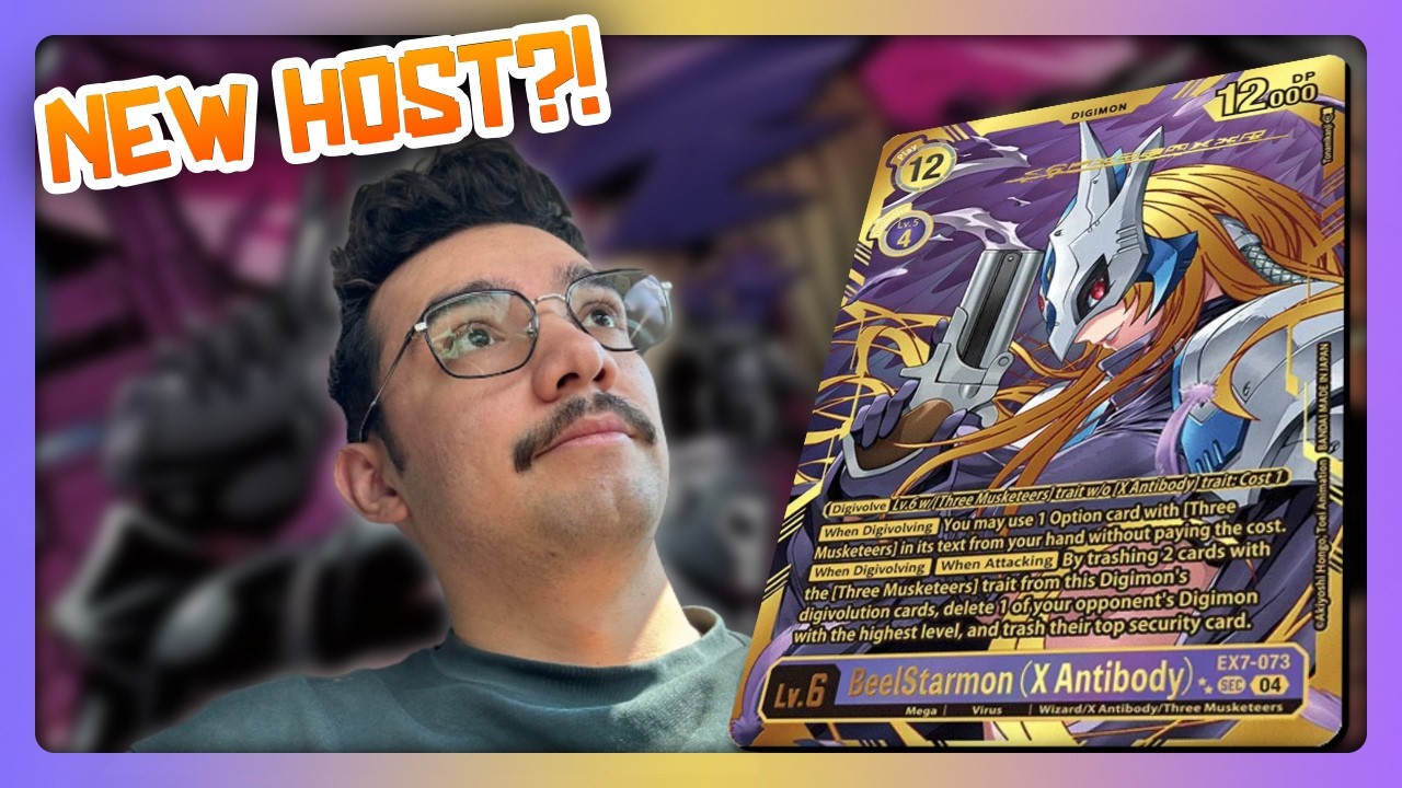 A NEW HOST JOINS DIGIPOD! | 3v3 Case Tournament WIN | Digimon TCG