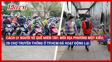 Phòng cảnh sát hình sự chuyển đơn tố cáo ca sĩ Thủy Tiên; TP.HCM: 28 chợ truyền thống đã mở lại -PLO