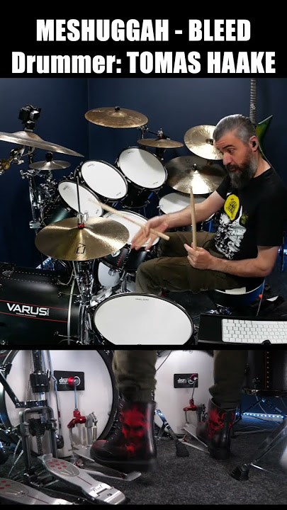 How to play BLEED - Meshuggah - on drums. Tomas Haake