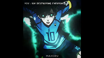 Destroyer Rin Blue Lock Edit 