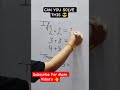 IF YOU CAN THEN ANSWER IT#iqtest #maths #mathpuzzle #trending #viralvideoshort #youtubeshort #growth