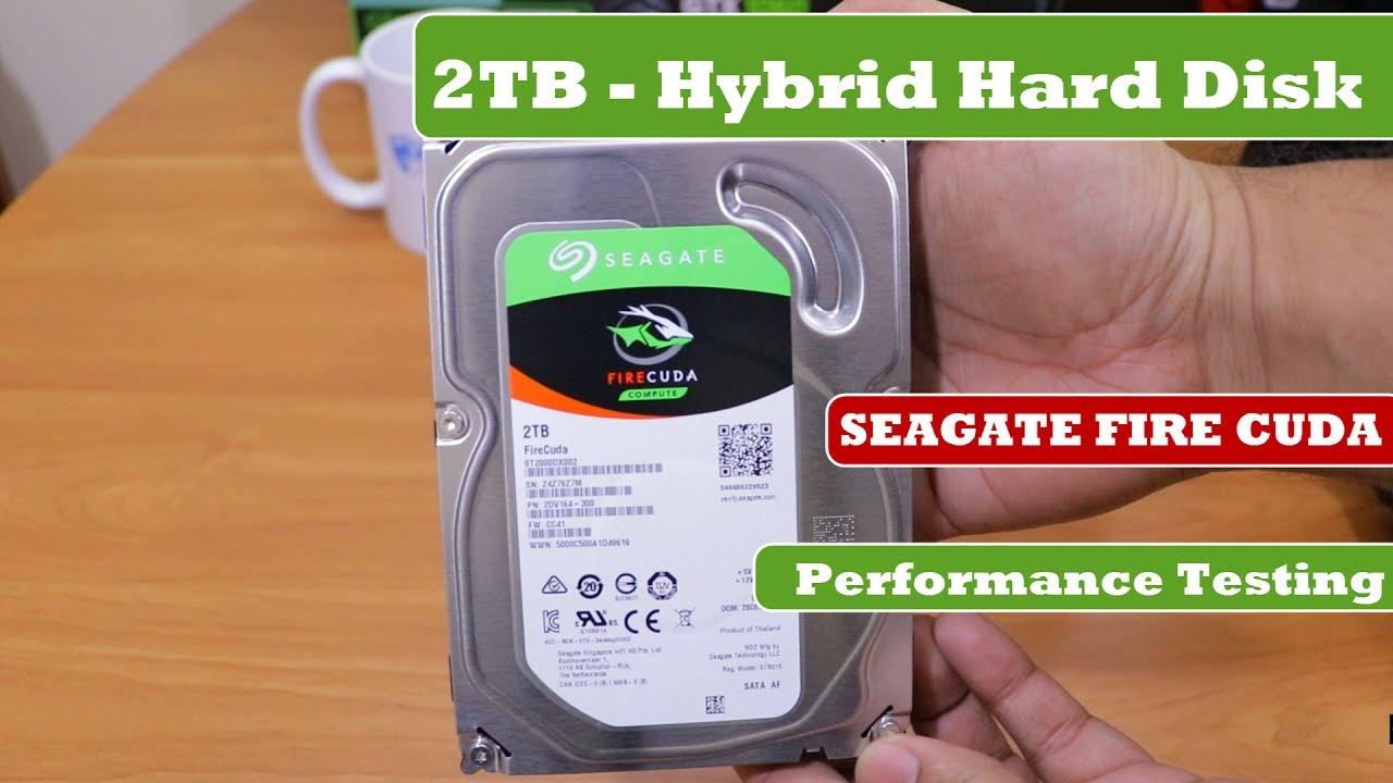 Seagate Firecuda 2TB - Internal Hard Drive