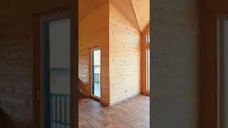 Проект одноэтажного каркасного дома: планировка, кухня-гостиная, спальни