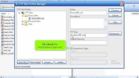 Configuring your website in FTP Voyager by www.vivahost.com