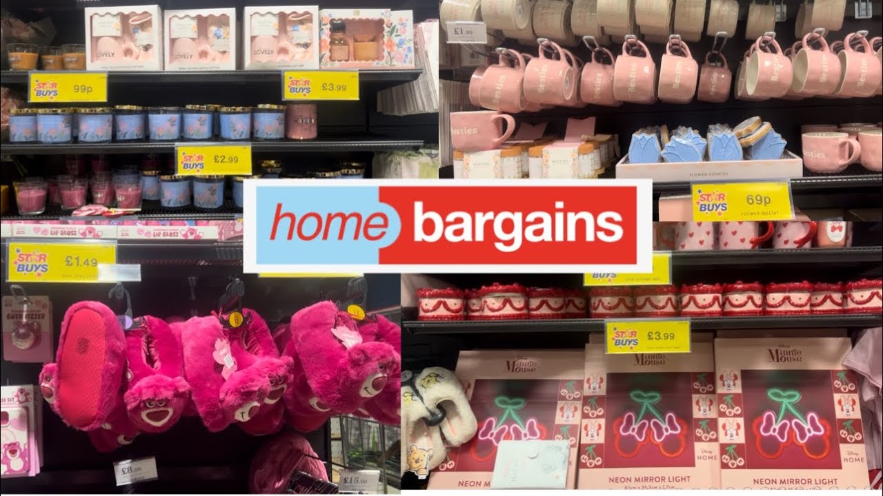 WHAT'S NEW IN HOME BARGAINS | SHOPPING WITH ME | HOME BARGAINS MOTHERS DAY HAUL | HOME BARGAINS 