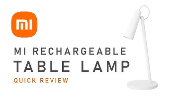 Mi Rechargeable  table lamp unboxing & quick review.#xiomi #led #tablelamp #unboxing #light