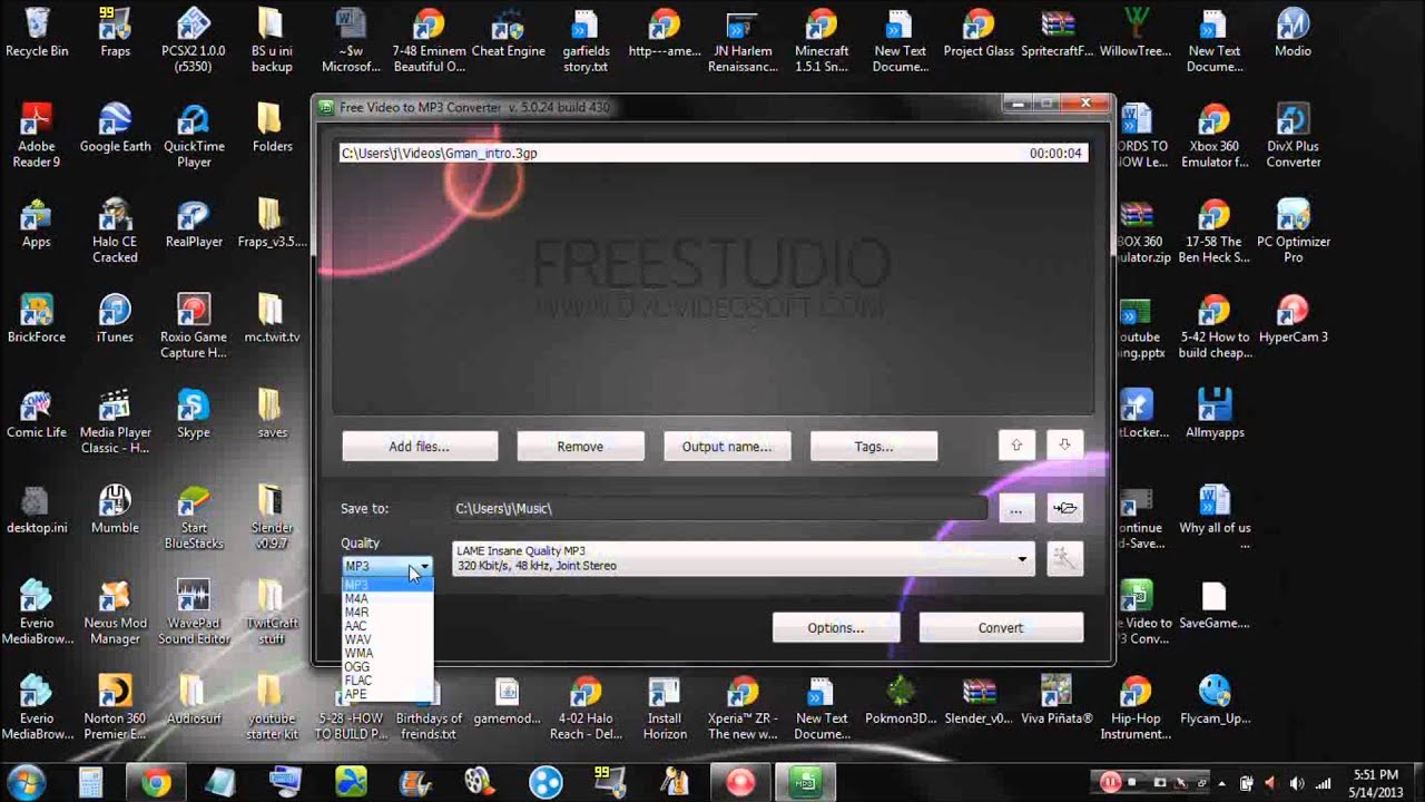 How To Extract Audio From A Video File YouTube