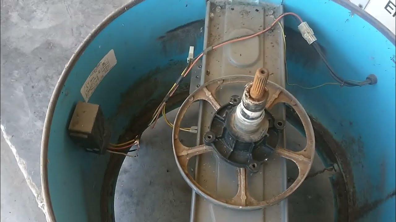 Como reparar lavadora chaca chaca, falla transmisión - YouTube