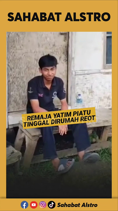 The sad story of an orphaned teenager living alone in the dilapidated house his parents left him.