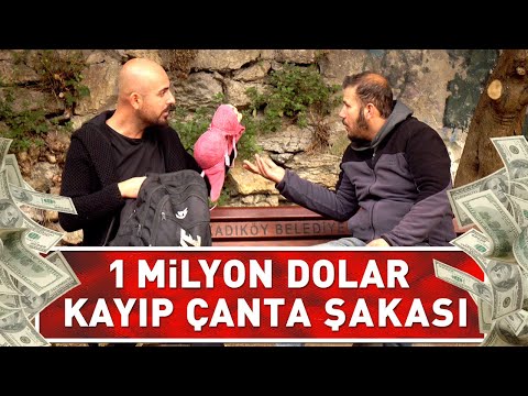 1 MİLYON DOLAR KAYIP ÇANTA ŞAKASI ! (%100 İÇ ÇAMAŞIRI)