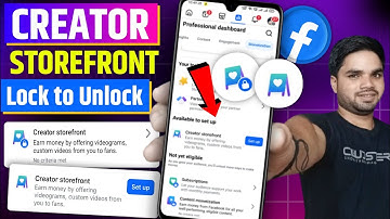 🥳Creator Storefront Facebook Lock to Unlock Kaise Kare | Facebook Creator Storefront I