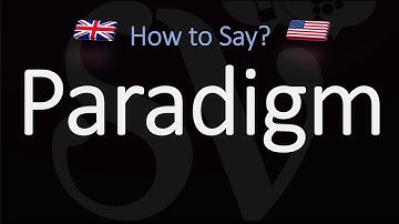 How to Pronounce Paradigm? (2 WAYS!) British Vs American English Pronunciation