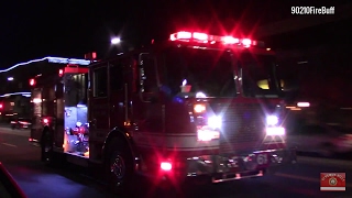LAFD Engine 61 Responding