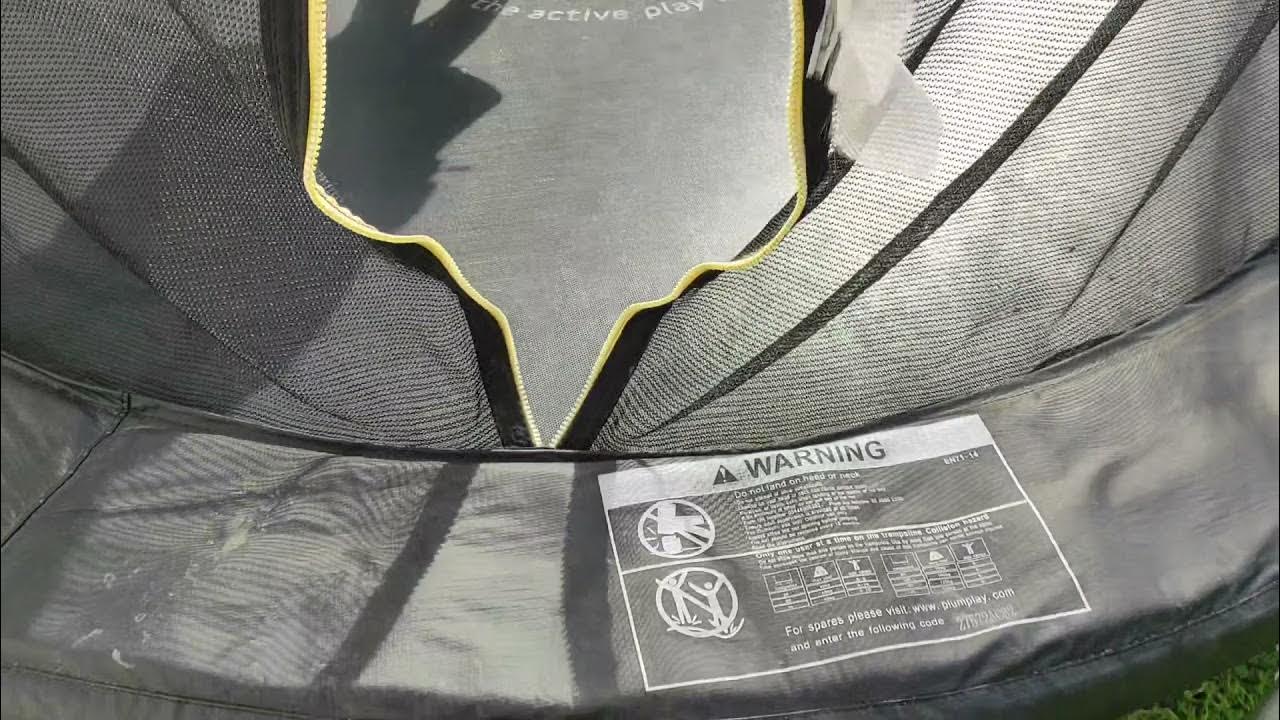PLUM 8ft TRAMPOLINE REVIEW NZ YouTube