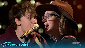 Fritz & Leah Knock It Out Of The Park With Their Duet on American Idol Hollywood Week!