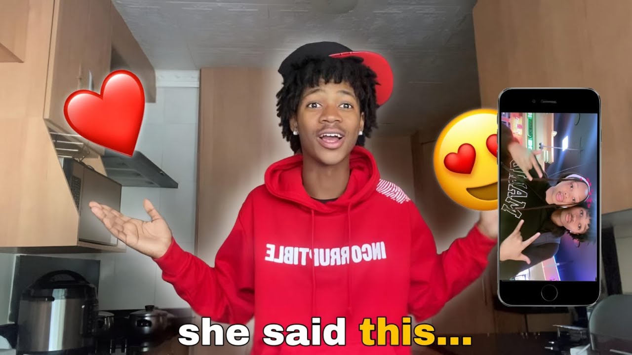 I ASKED MY CRUSH TO BE MY GIRLFRIEND 😍*she said yes*