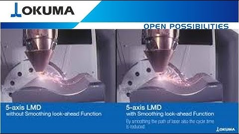Benefit of the LMD Process on our Super Multi Tasking Machine MU-6300V LASER EX