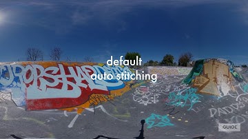 RICOH THETA In-Camera Image Stitching Options Explained