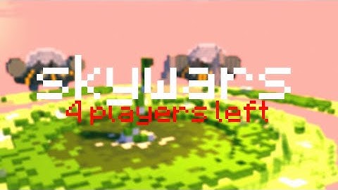 Skywars 4 players intro template (Mine-imator Animation)