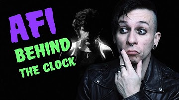 Goth Reacts to AFI - Behind The Clock (AFI GOES GOTH!?)