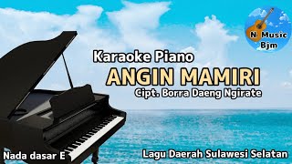 Karaoke Piano Angin Mamiri (Key E)