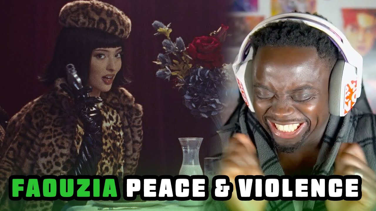 Faouzia - PEACE & VIOLENCE (Official Music Video) | REACTION