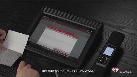 How to Bind Launch X 431 TSGUN WAND TPMS Tire