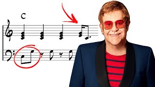 5 Elton John Rhythm Patterns for Piano Chords