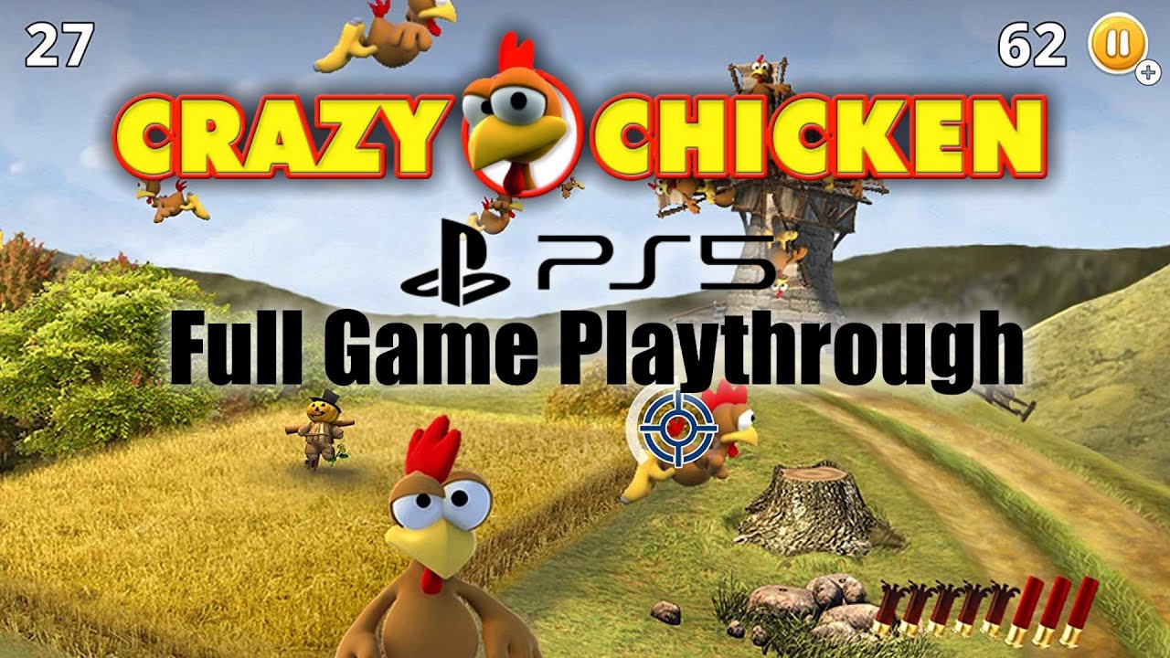 Crazy Chicken Shooter Edition PS5 Full Game Playthrough