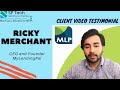 Client testimonial  ricky merchant mylendingpal on sp tech financial services capabilities