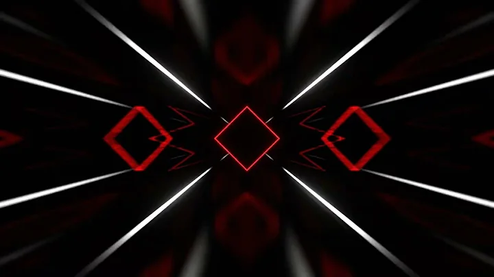 Red White Strobe Neon Rhythm Tunnel Background VJ Loops in 4k