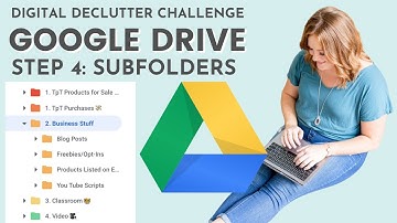 Google Drive Organize Step 4: Subfolders