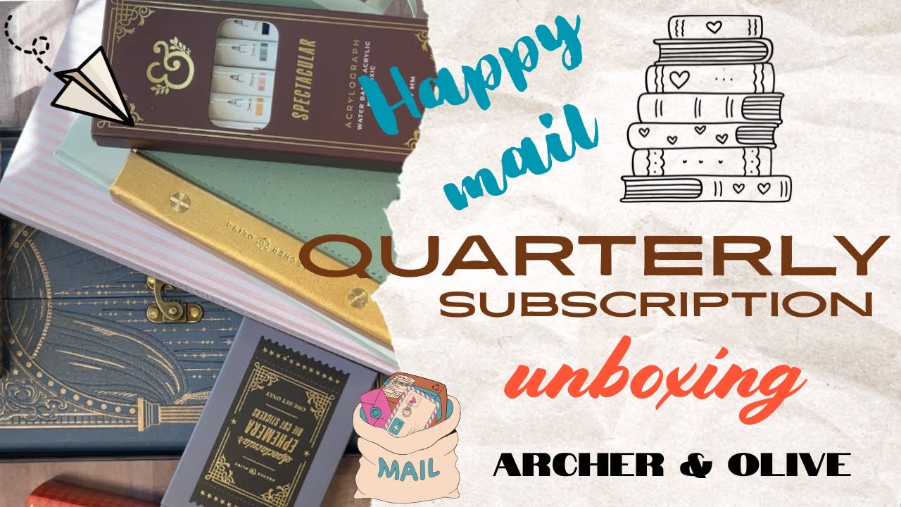 Archer and Olive Sub Box March 2026 Unboxing | My first impressions