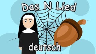 Das N-LIED - Deutsch lernen für Anfänger, Kleinkinder und Ausländer - Das Deutsche Alphabet-Lied