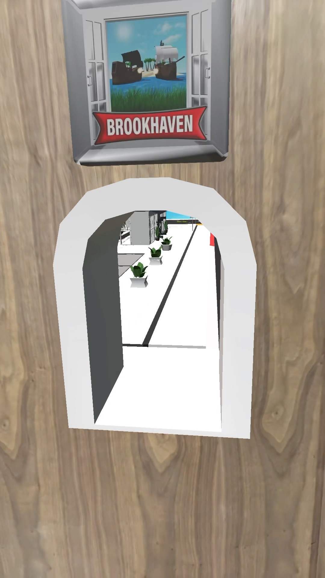 Portal de Brookhaven en la vida real #roblox