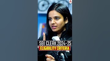SBI Clerk Eligibility Criteria #sbi #sbiclerk #shortsfeed #shorts