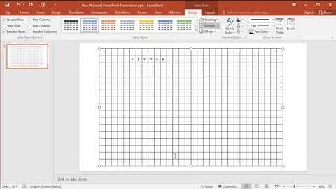 How to create a graph paper in PowerPoint: Make Graph Paper in PowerPoint