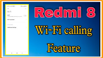 Redmi 8 How To Enable Wi-Fi calling// Redmi 8 Phone Wi-Fi calling kaise kre