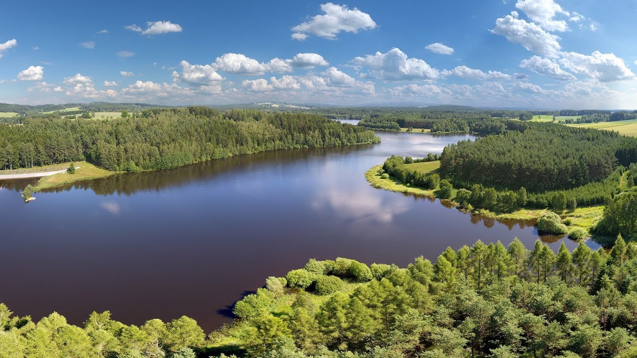Vodní nádrž Hamry u Hlinska v Čechách, Vysočina