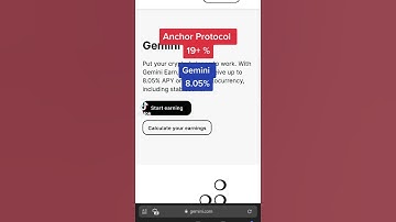 Up to 20% APY on these *TOP* fixed interest investments | Gemini Anchor Protocol #shorts