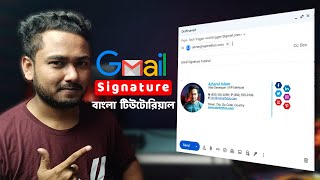 How to Create Gmail Signature with Image, Social Icons | Professional Free Email Signature