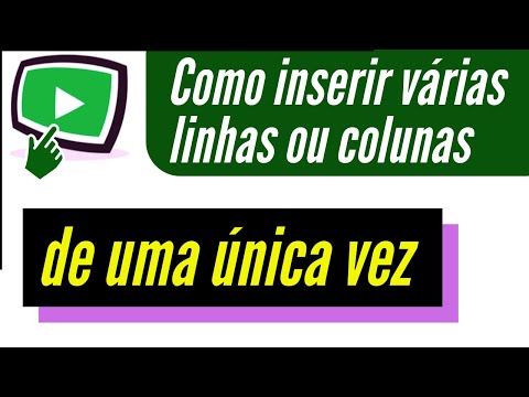 Como inserir várias