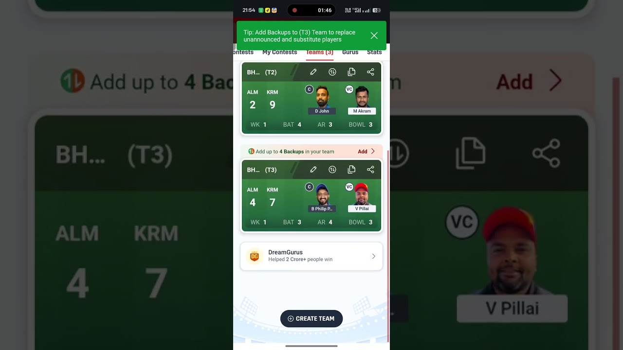 ALM VS KRM Kuwait T10 Challengers League Dream11 Prediction Grand League Winning Team Top Picks