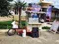 Advertising on the bike , Bicycle for street food trade  \ Велореклама, Велокафе