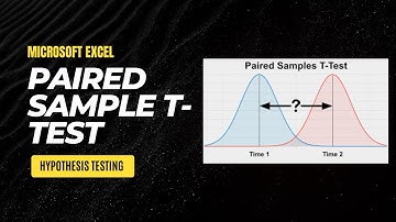 Paired Sample T-Test in Excel: Hypothesis Testing Made Easy!